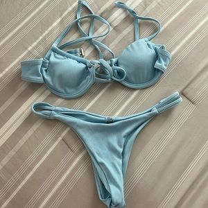 Light blue SHEIN bikini, size small